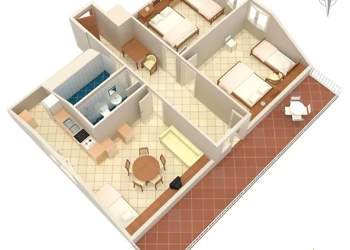 With Parking Space Prigradica, Korcula - 193 Lejlighed